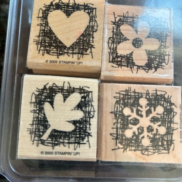 Stampin’ Up! Made From Scratch stamp set. 2005. Like new condition. - Picture 3 of 4